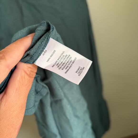 Chelsea28 Wrap Front Flutter Short Sleeve Dress - Picture 5 of 5